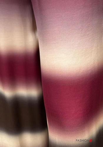 Pantalone wide leg Fantasia geometrica con elastico - ph 3