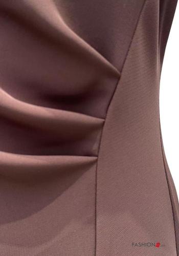 Abito al ginocchio maniche corte girocollo - ph 2