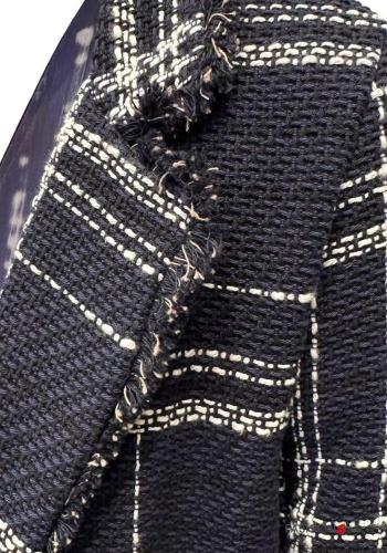 Blazer em Algodão manga comprida Padrão Tartan - ph 2