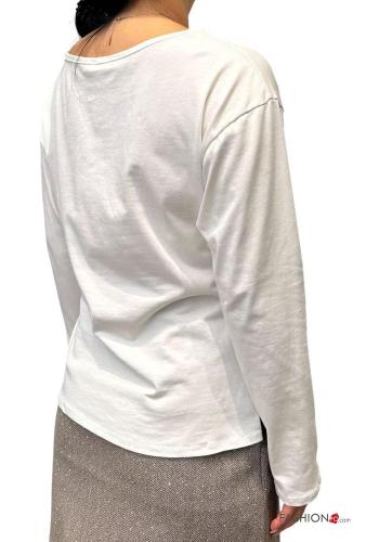 Spitze- Bluse aus Baumwolle - ph 2