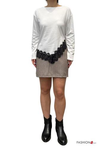 Spitze- Bluse aus Baumwolle - ph 4
