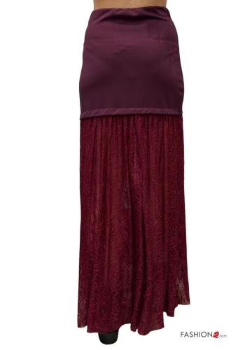 lace trim Skirt with elastic - ph 3