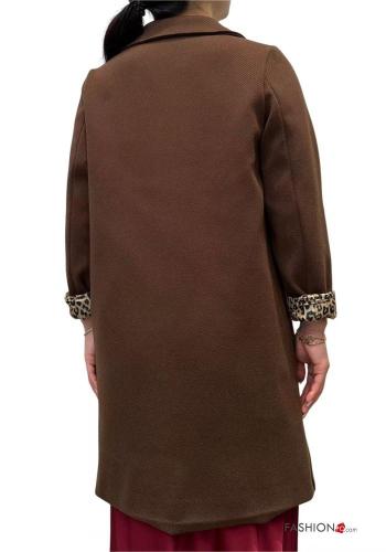 long sleeve Coat with buttons with lining - ph 2