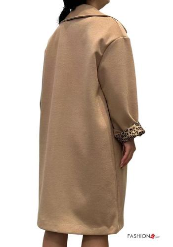 Manteau avec poches avec doublure à boutons - ph 2