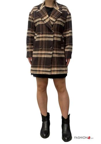 Cappotto in Cotone con fodera con bottoni con tasche - ph 3