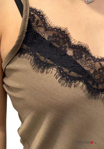 lace trim Top - ph 2