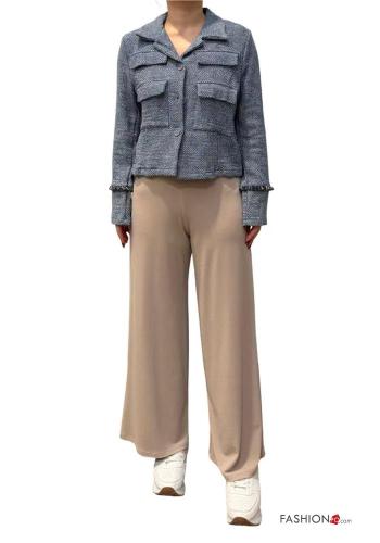 Cotton Jacket with buttons with pockets - ph 3