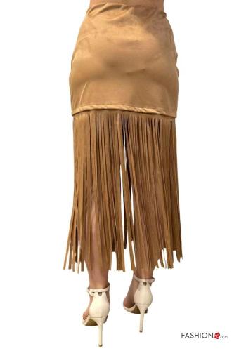 Gonna con zip con frange - ph 4