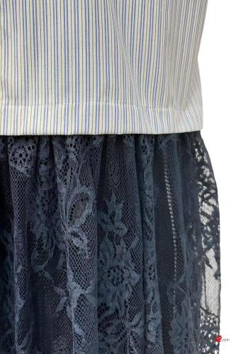 lace trim Cotton Shirt with buttons - ph 4