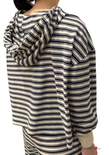 Striped Cotton Sweatshirt - ph 4