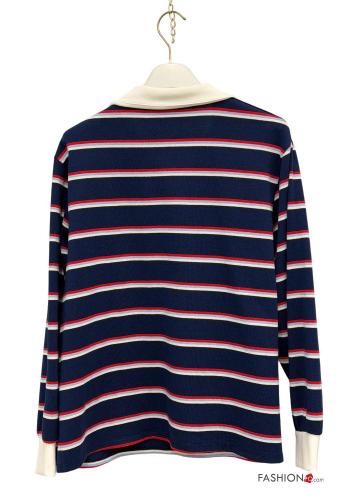 Striped Cotton Polo shirt with buttons - ph 4