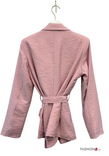 Blusão com cinto com forro - ph 4