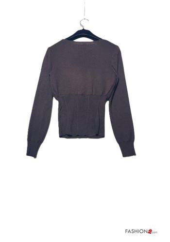 Lässiges Strickpullover - ph 4