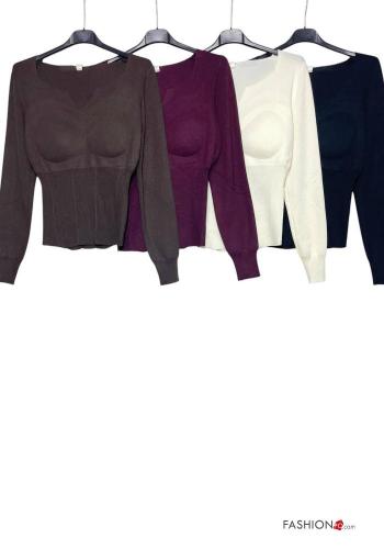 Lässiges Strickpullover - ph 5