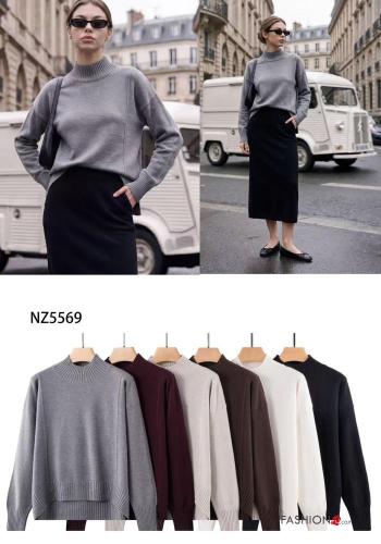 Lässiges Strickpullover - ph 2