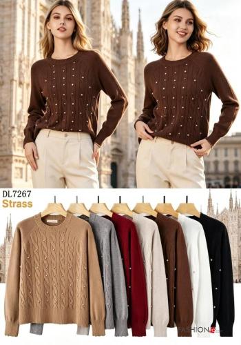 Maglione con strass - ph 2