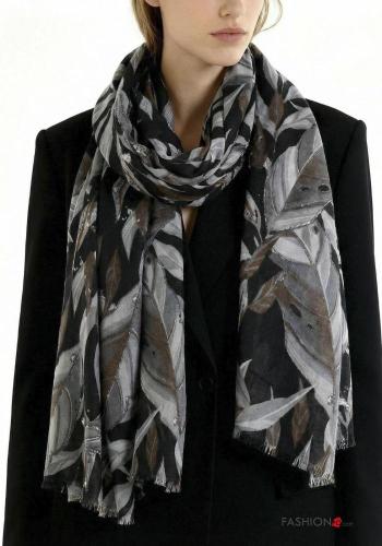 Leaf print Scarf