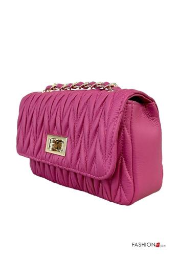 Borsa in Vera pelle con tracolla - ph 2