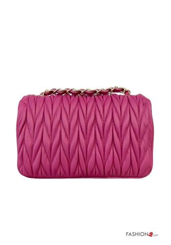 Borsa in Vera pelle con tracolla - ph 4