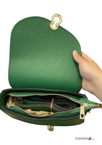 Borsa in Vera pelle con tracolla - ph 4