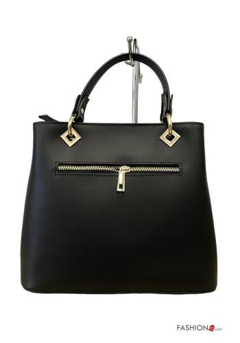 Sac en Cuir Véritable avec fermeture éclair avec bandoulière - ph 2