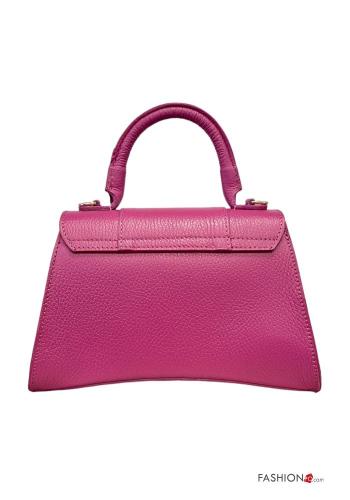 Bolsa de mano de Cuero Genuino con bandolera - ph 2