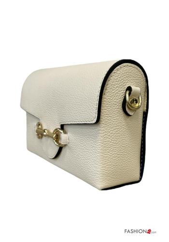 Bolso de Cuero Genuino con bandolera - ph 2