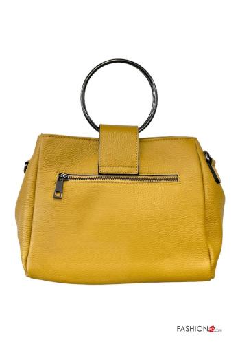 Handtasche aus Echtes Leder mit Schultergurt - ph 3