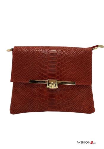 Borsa in Vera pelle con tracolla - ph 5