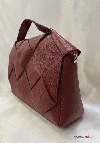 Tasche aus Echtes Leder mit Schultergurt - ph 2