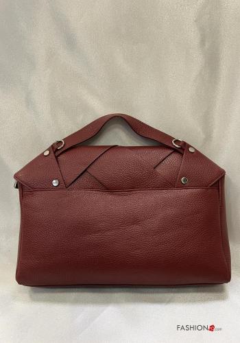 Tasche aus Echtes Leder mit Schultergurt - ph 3