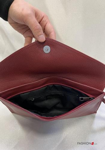 Genuine Leather Purse with shoulder strap - ph 3
