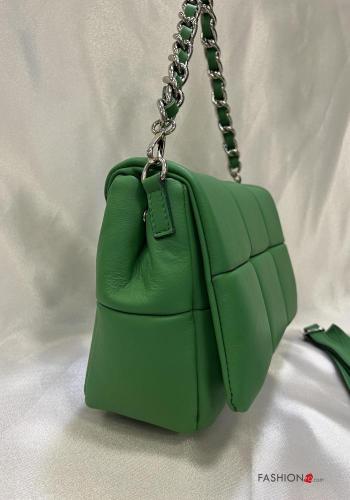 Borsa a spalla in Vera pelle con tracolla - ph 3