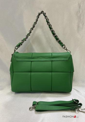Borsa a spalla in Vera pelle con tracolla - ph 4