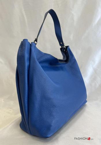 Borsa a spalla in Vera pelle con zip - ph 2