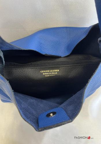 Borsa a spalla in Vera pelle con zip - ph 4