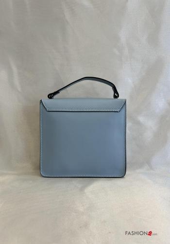 Bolsa de hombro de Cuero Genuino con tachuelas con bandolera - ph 3