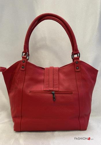 Tasche aus Echtes Leder mit Schultergurt - ph 3