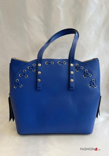 Tasche aus Echtes Leder mit Reißverschluss mit Schultergurt - ph 2