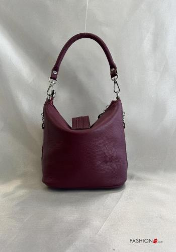 Borsa in Vera pelle con tracolla - ph 2