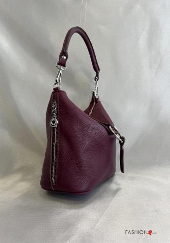 Borsa in Vera pelle con tracolla - ph 3