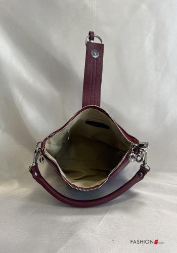 Borsa in Vera pelle con tracolla - ph 4