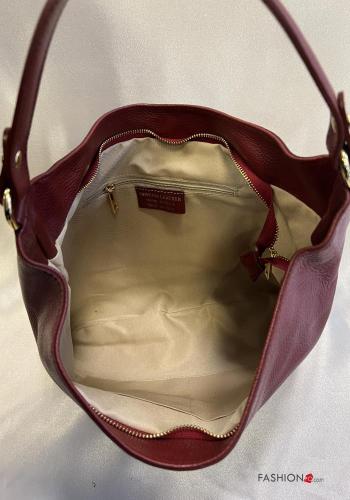 Borsa a spalla in Vera pelle con tracolla - ph 5