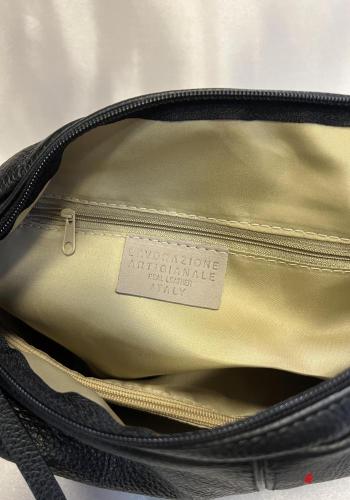 Bolsa de hombro de Cuero Genuino con cremallera - ph 4