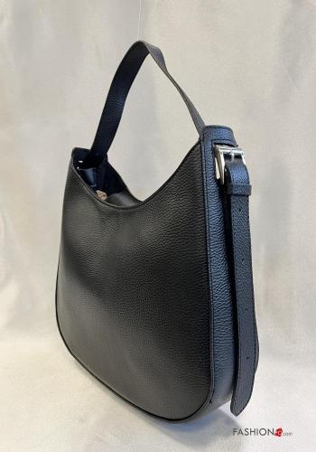Schultertaschen aus Echtes Leder mit Reißverschluss - ph 3