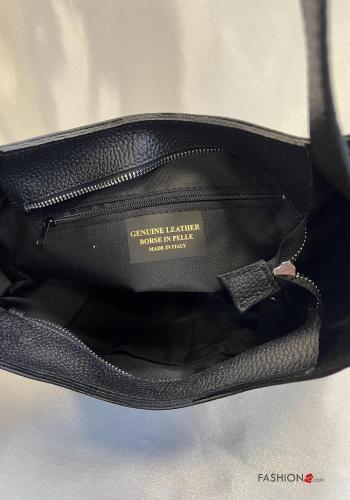Schultertaschen aus Echtes Leder mit Reißverschluss - ph 6