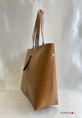 Genuine Leather Shoulder bag with zip - ph 2