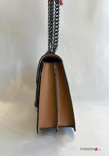 Tasche aus Echtes Leder mit kette - ph 3