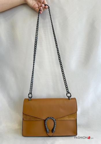 Tasche aus Echtes Leder mit kette - ph 5