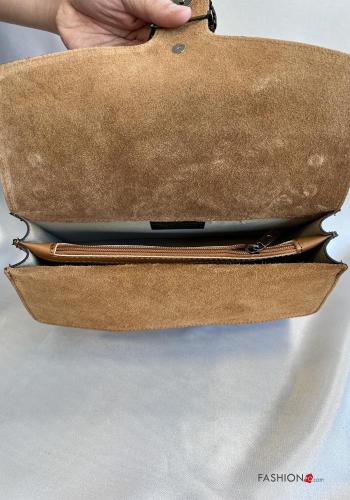 Tasche aus Echtes Leder mit kette - ph 7